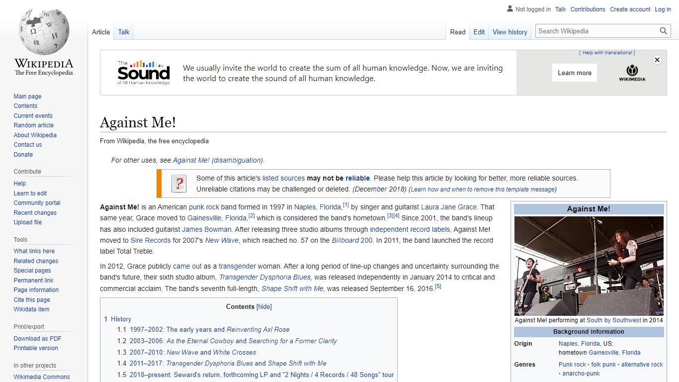 Against Me! - Wikipedia